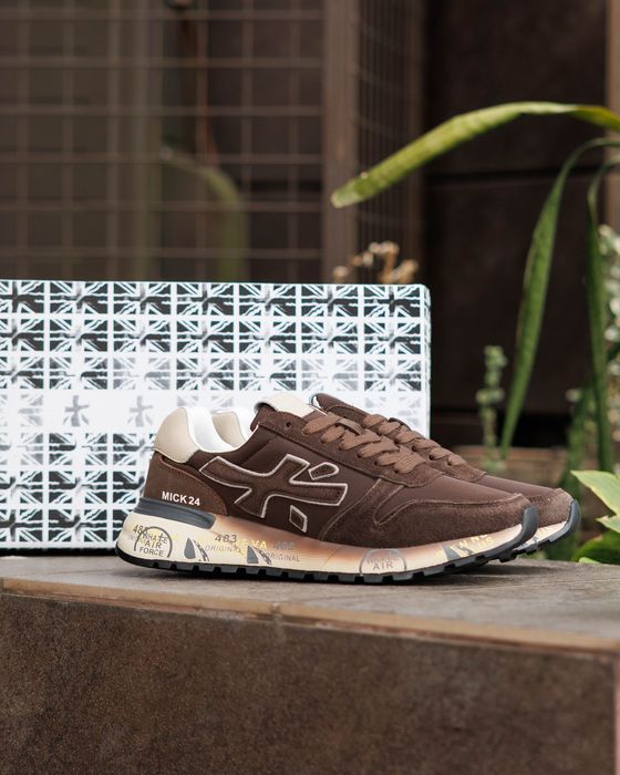 Кросівки Premiata Mick 24 Brown premium | Кроссовки чоловічі