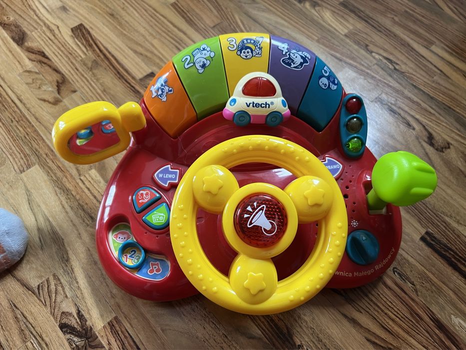 Kierownica małego rajdowcy VTech