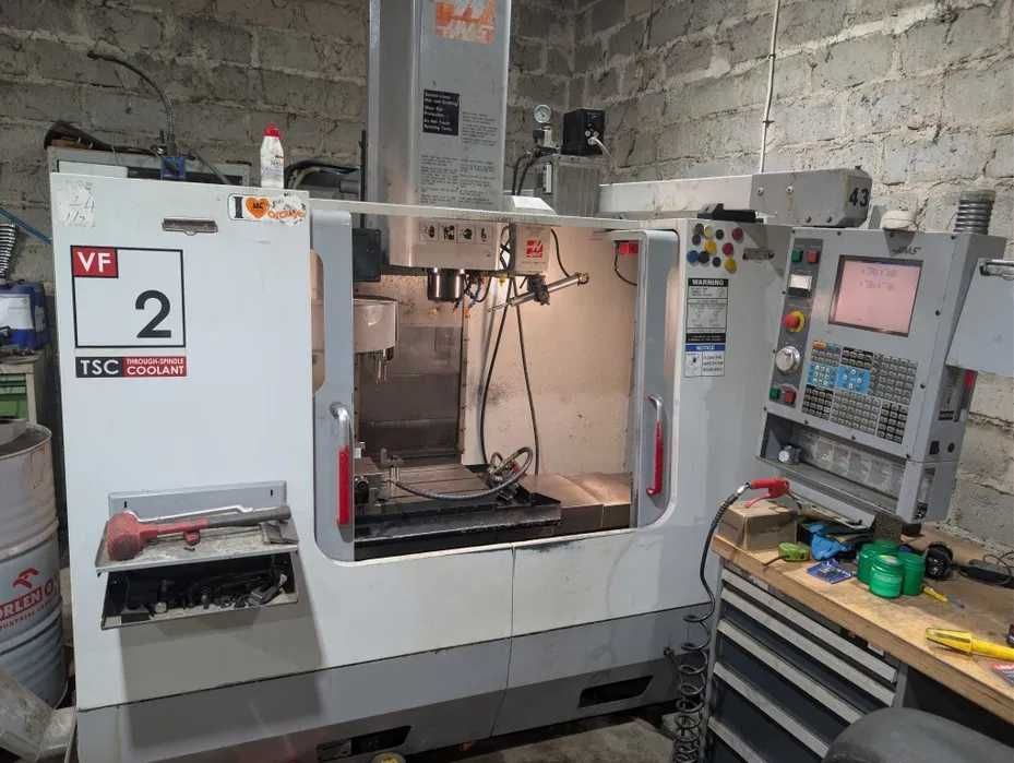 Фрезерний верстат з ЧПК HAAS VF2, зонд Renishaw