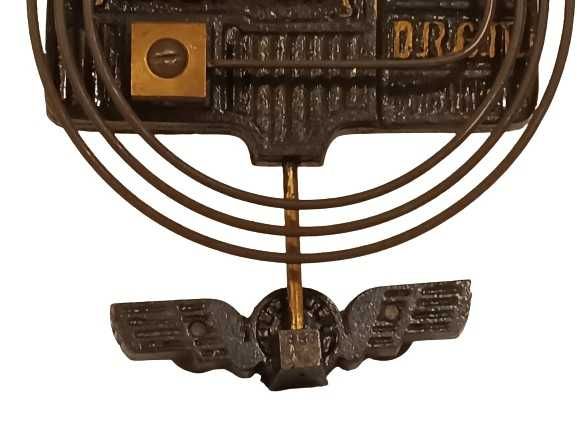 Gong, cymbał starego zegara  D.R.G.M.