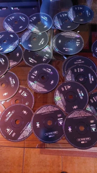 Lote cds de Euro Demos ps1