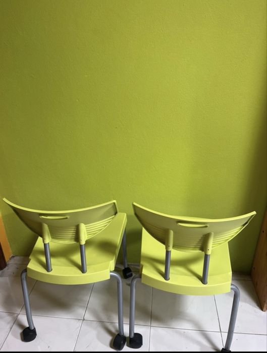 Cadeiras Secretaria Verdes