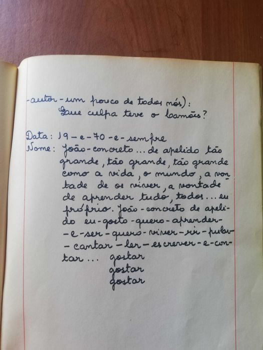 A Ti Professor Eu Acuso!