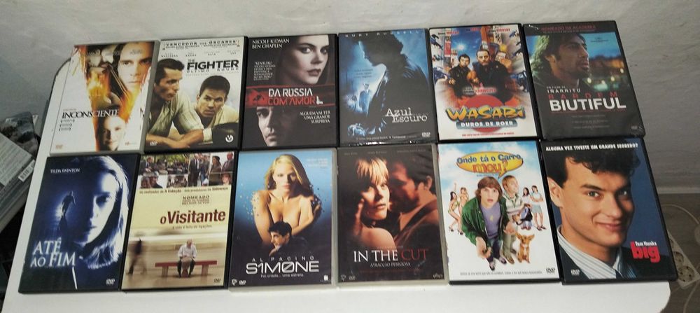 lote de filmes dvd