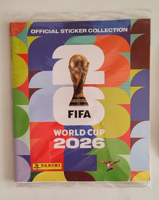 200 Cromos (Sem Repetir) FIFA World Cup 2026 + Oferta de Caderneta