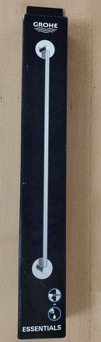 Wieszak Na Ręcznik Kąpielowy Grohe Essentials Stal Nierdzewna 504 Mm Metal