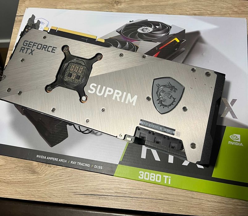MSI GeForce RTX 3080 Ti SUPRIM X 12GB — топова версія