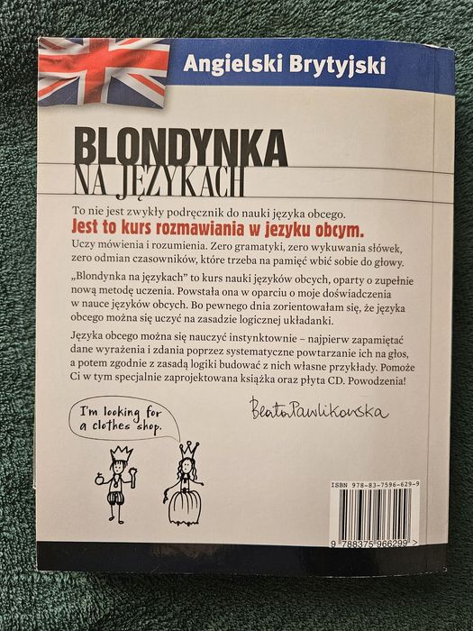 Blondynka na językach i rozmówki polsko-angielskie