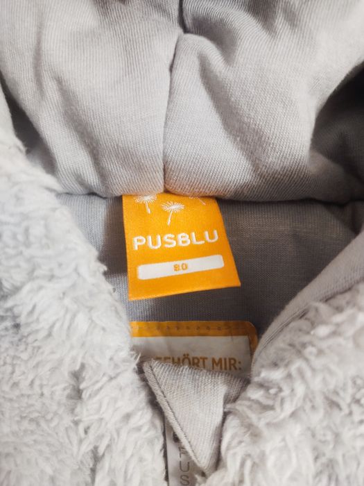 Gruba polarowa kurtka rozm 80