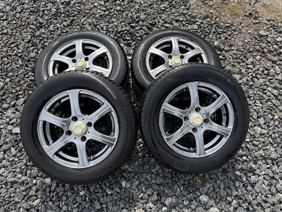 Диски з резиною 4х114.3 r15 хороша літня резина 195/65