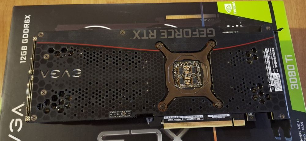 Placa Gráfica EVGA RTX 3080 Ti XC3 Ultra 12GB