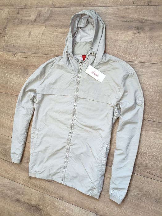 Kurtka s.Olvier Anorak męska lekka wiatrówka jasna 2XL