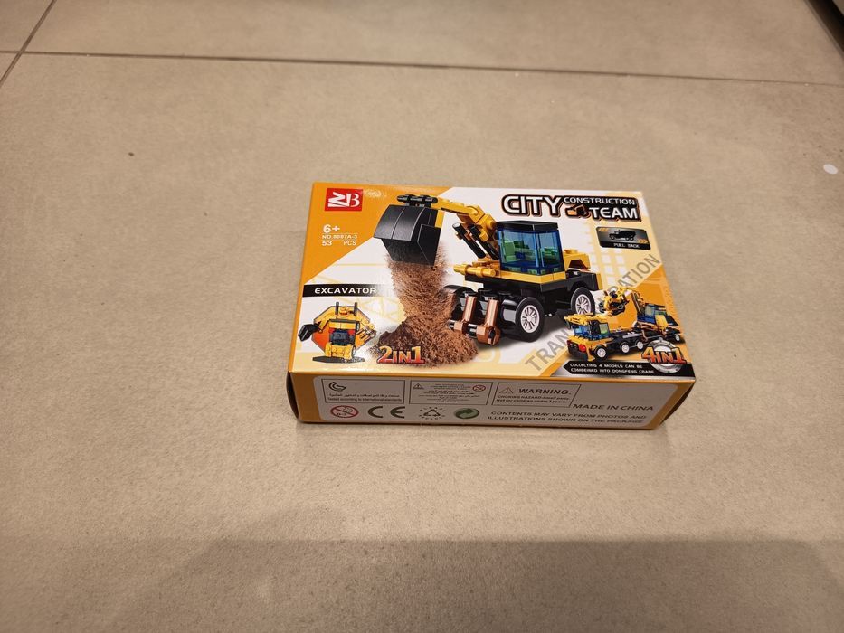 Nowe klocki jak LEGO Koparka