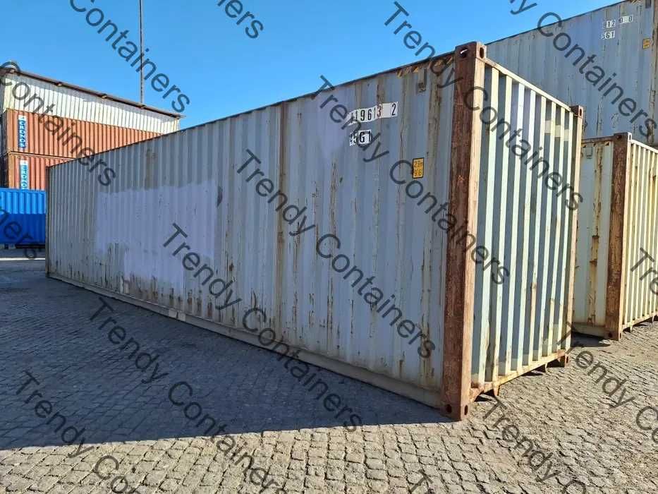 Contentor Maritimo 40 pés HC -12 metros Altura Extra