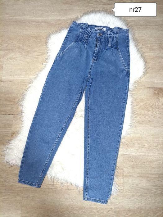 Jeansowe spodnie rozmiar S