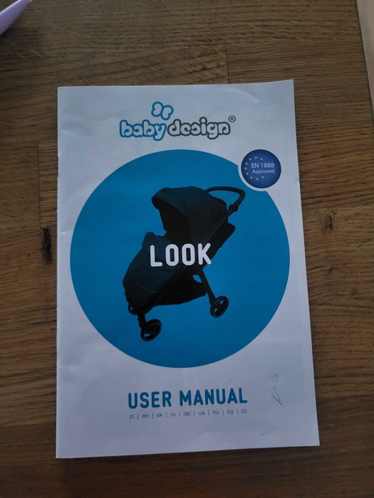 Wózek spacerowy baby desing look