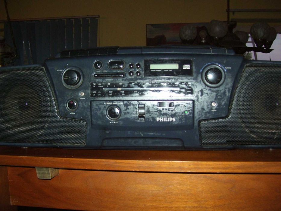 Boombox Philips radio-cd lata 90-te