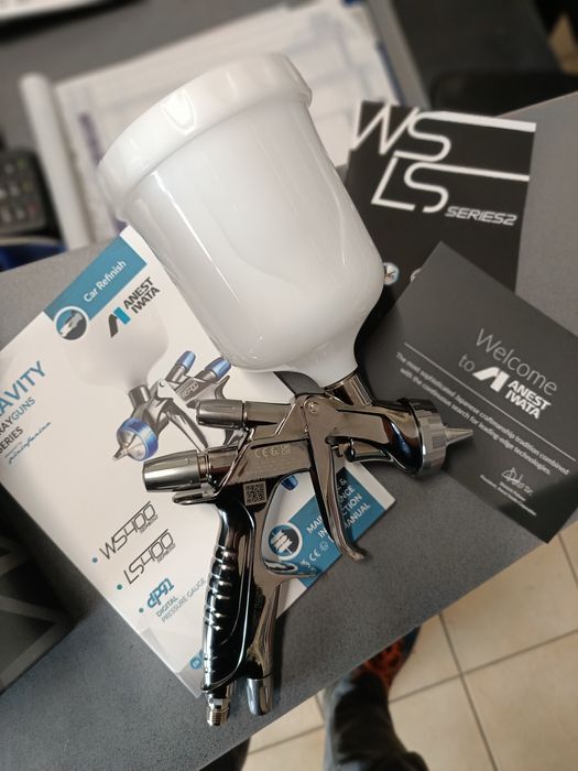 Pistolet lakierniczy Iwata WS 400 SR2 clear 1.3 HD