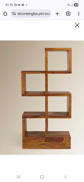 Estante madeira do corte inglês