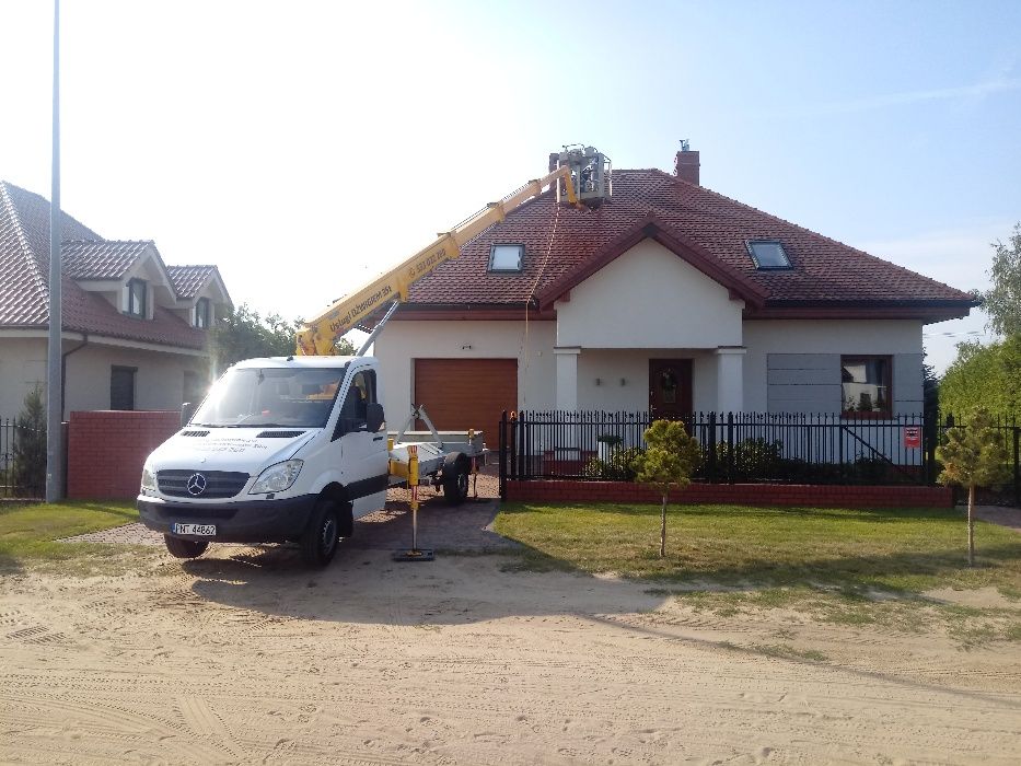 Usługi podnośnikiem koszowym Podnośnik Koszowy