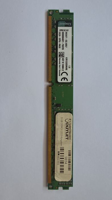 Kingston DDR3 RAM 8gb