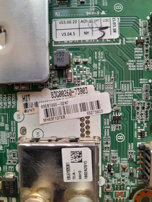 Placa principal mainboard EAX67872804 de TV LG 43UK6300PLB