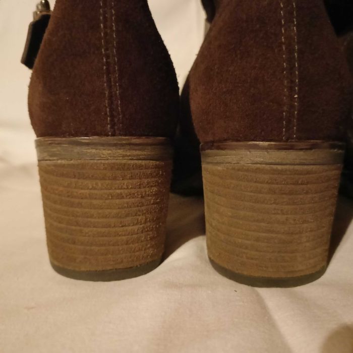 Dune London  kozaki roz. 39 - dł. wkł. 25 cm- skóra- stan bdb