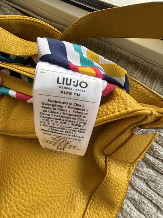 Torebka Liu Jo Hobo Eubea żółta duża