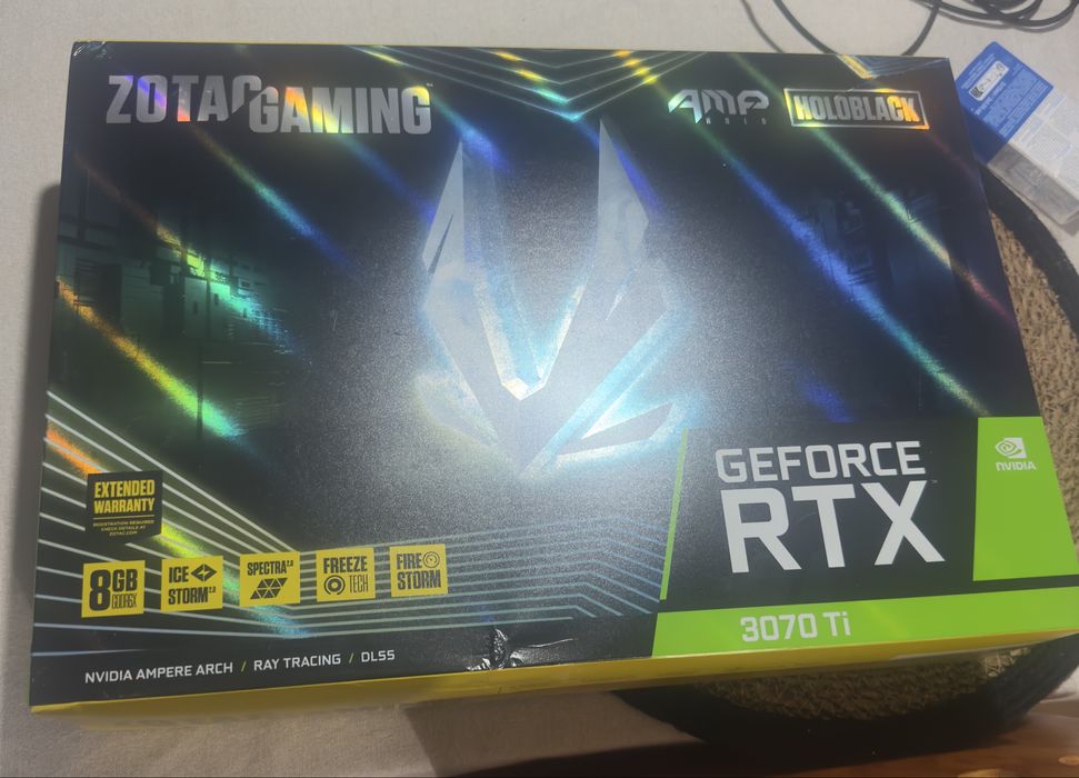 Placa grafica Nvidia RTX 3070 ti zotac amp holo OC