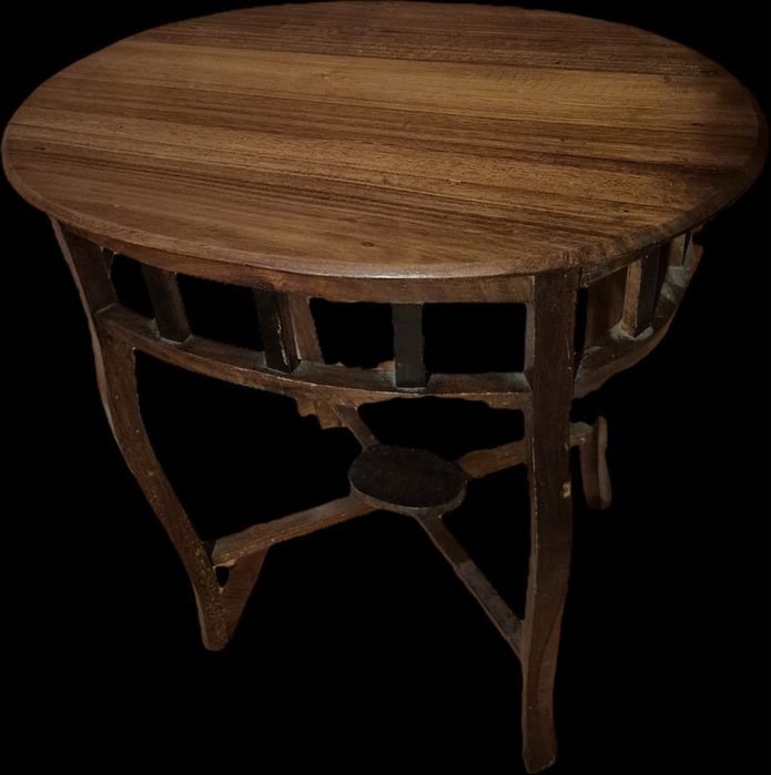 Meda de apoio antiga em madeira