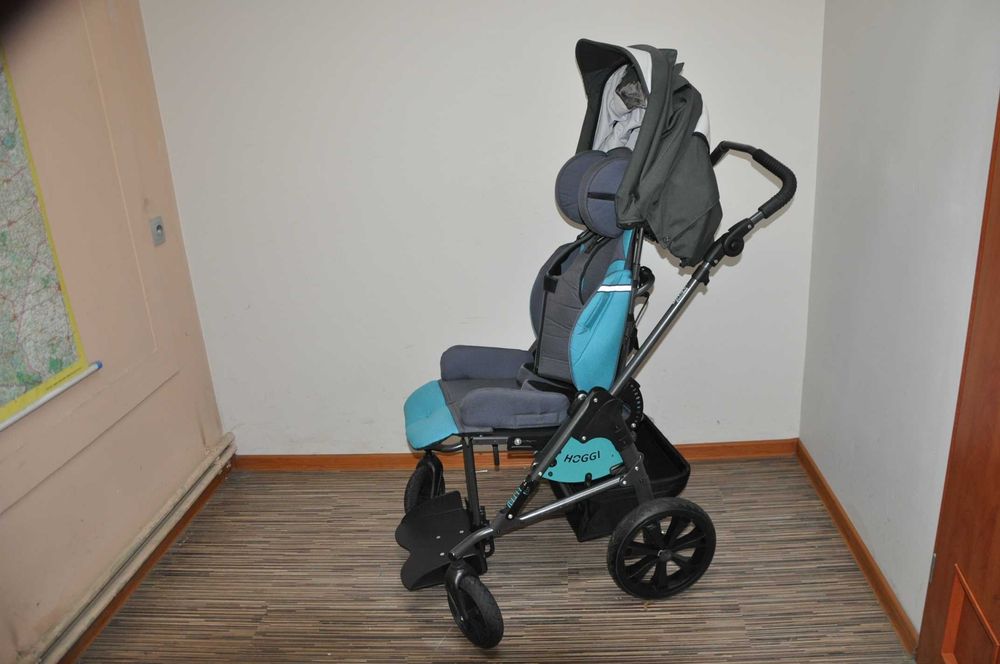 Hoggi Bingo 2XL Evolution Wózek specjalny inwalidzki dziecięcy FAKTURA