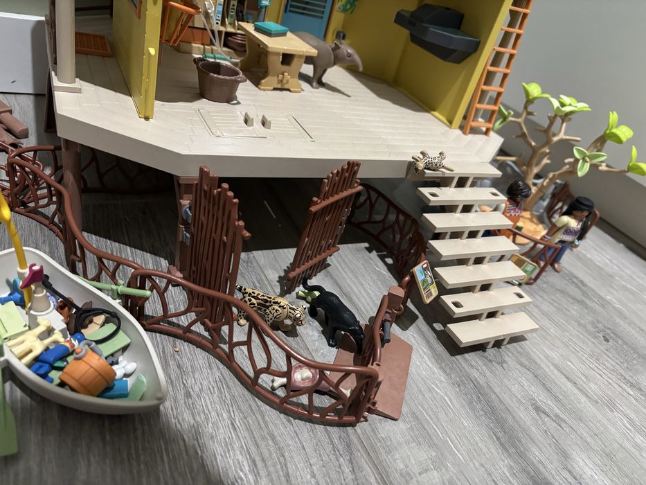 Zestaw playmobil, opieka nad zwierzetami