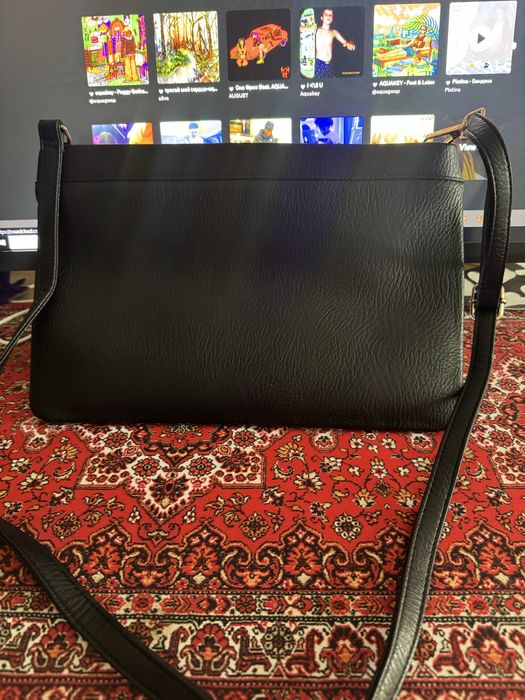 Сумка vlieger x vandam clutch gun in black