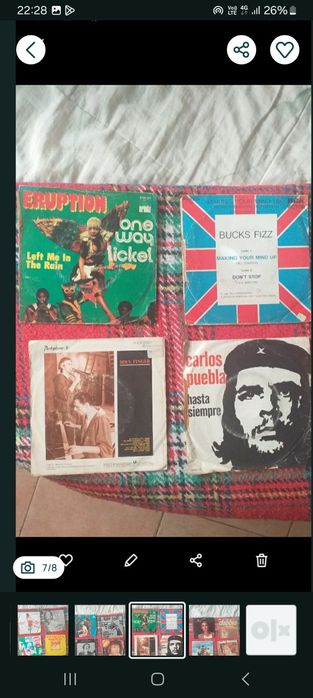 Discos de vinil conjunto de colecção  vários artistas