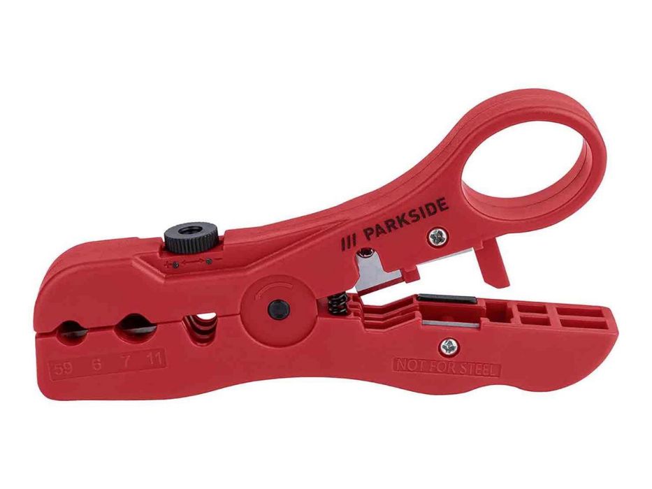 Стрипер для коаксілаьного кабелю Parkside