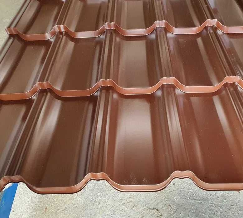 Blachodachówka KIARRA 0,4 RAL 8017 czekoladowy brąz z transportem