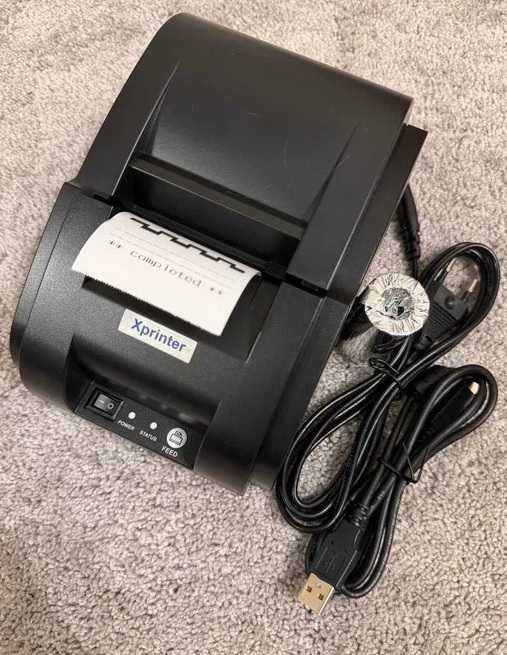 Чековий принтер Xprinter XP 58мм для Windows Poster 1С Айко Syrve ПРРО