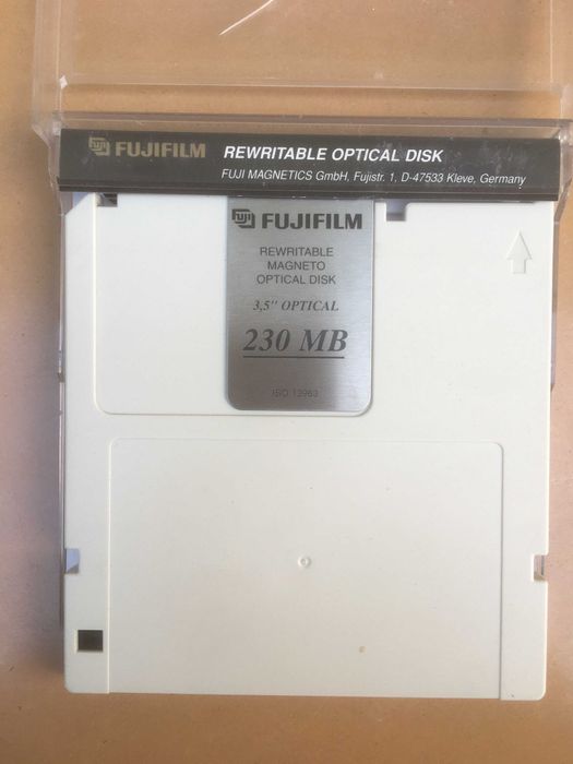 Dyskietka Optyczna 3,5 cala 230MB MB Fujifilm