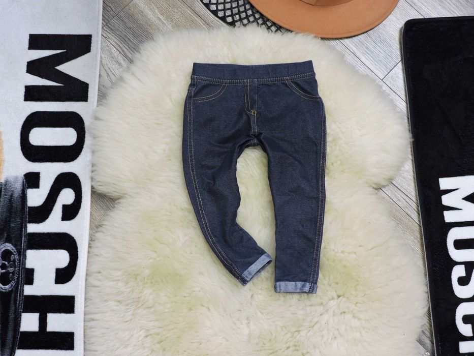 Zara - legginsy ala jeans r 86