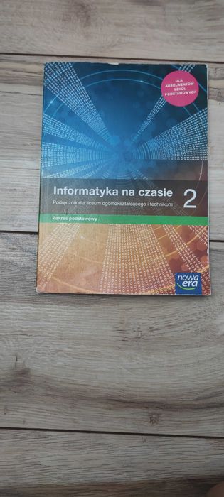 Podręcznik do informatyki,kl.2, Informatyka na czasie,