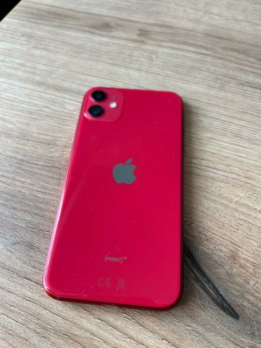 IPhone 11 czerwony