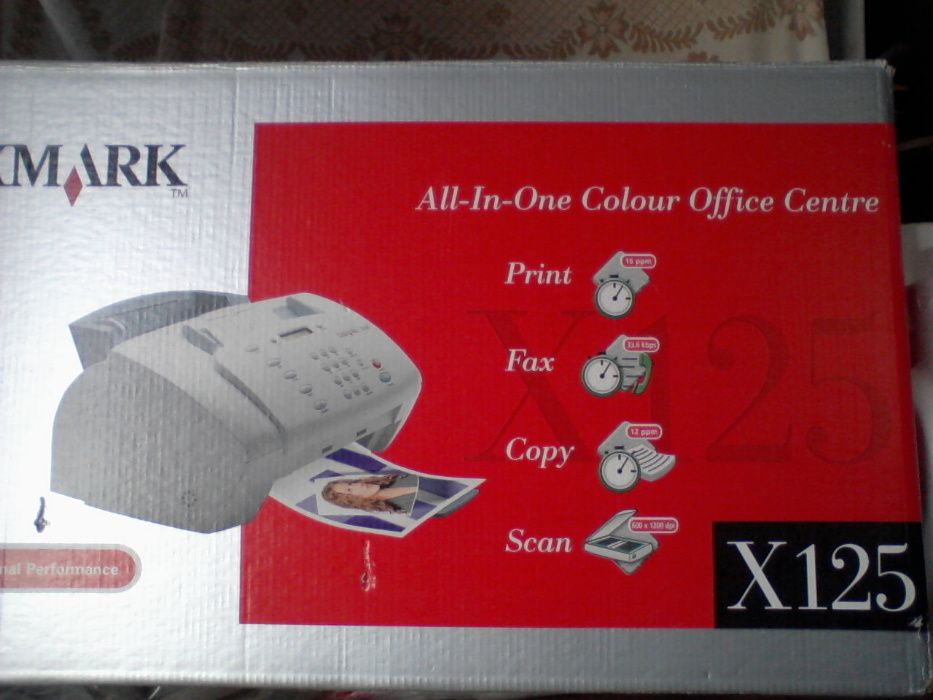 LEXMARK X125 4 em 1 como novo.
