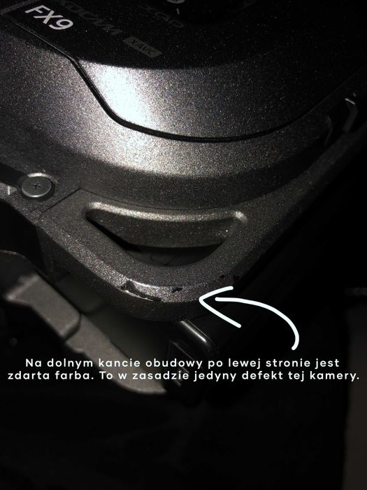 SONY FX9 pxw-fx9 [Faktura VAT 23%] - świetny stan i niski przebieg