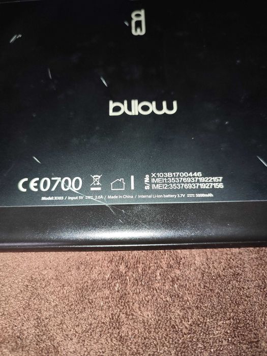 Tablet Billow dual sim