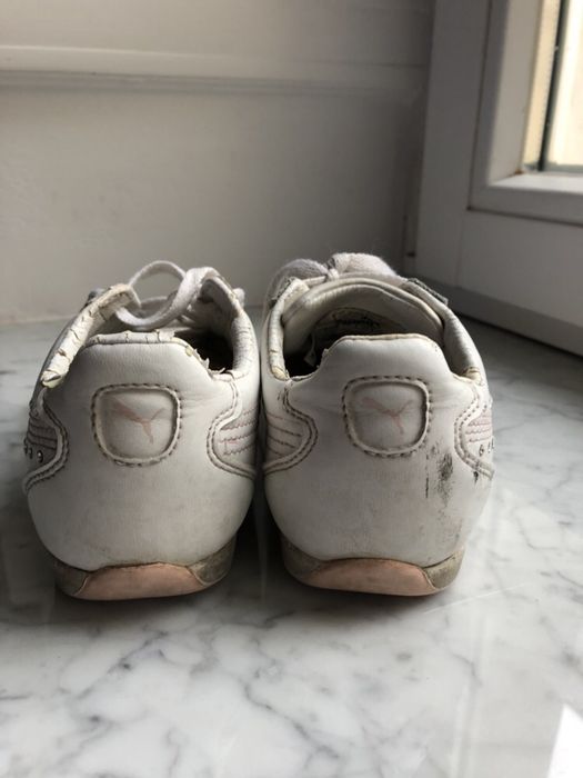 Puma skórzane buty rozm 32 diamenty