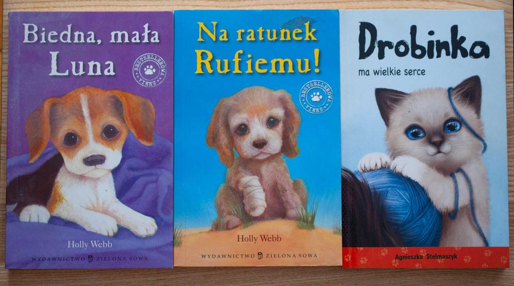 3 okropne książki dla dzieci o biednych zwierzętach. Holly Webb