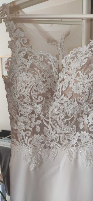 Suknia ślubna w literę A rozm. S/M