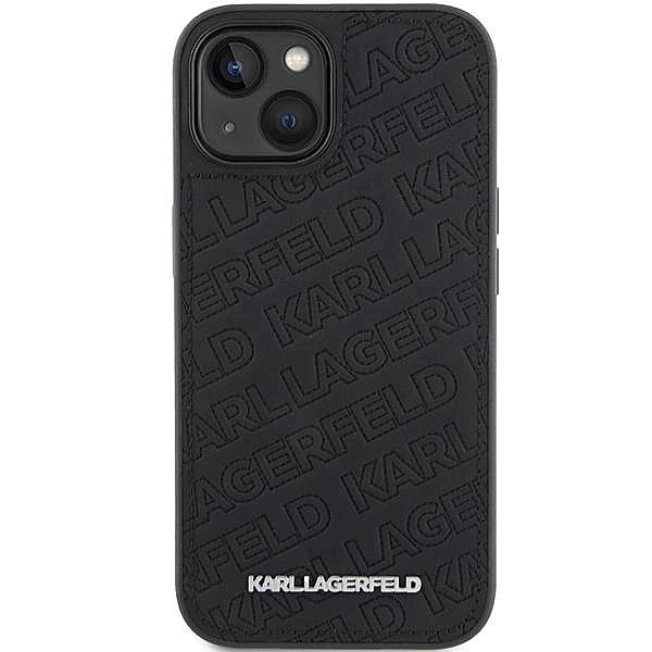 Etui Karl Lagerfeld Quilted K Pattern na iPhone 15 Plus / 14 Plus - cz