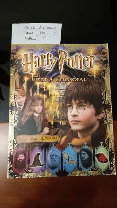 Cadernetas de cromos incompletas