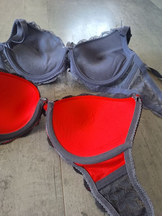 2 staniki 75B push up